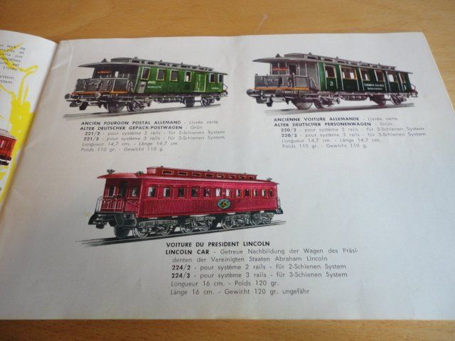 Pocher Modellini di ferrovie: Pocher Katalog 1962/63 – Usato da Wittenwil venduto da trixmartin 3