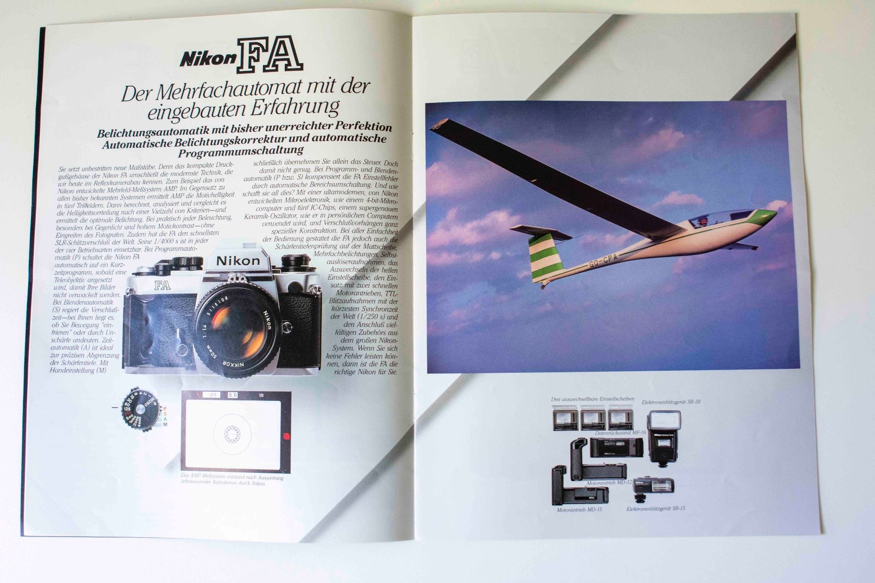 Nikon Documents: Nikon Prospekt Gesamtprogramm 80er – D'occasion à Schwerzenbach par floridan 6