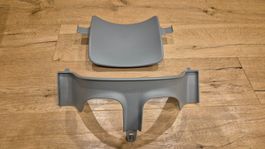 Stokke Tripp Trapp Baby Set Lehne und Rausfallschutz Grau