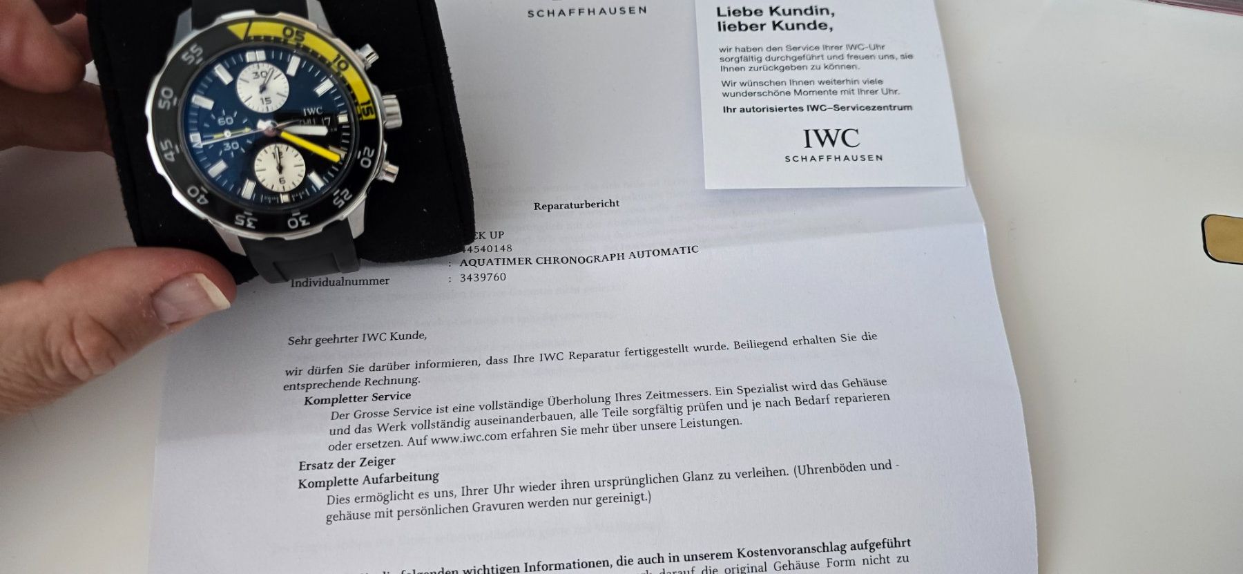 IWC Orologi: IWC Aquatimer Chronopraph – Usato da Sitterdorf venduto da jeboku92 3