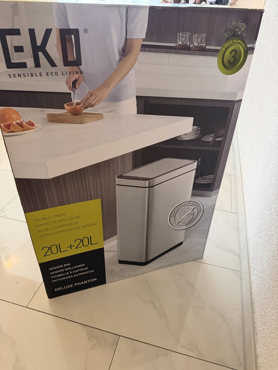 Cestini per rifiuti: EKO Deluxe Phantom Sensor Abfalleimer 2x20L – Nuovo e nell'imballaggio originale da Seengen venduto da Gegu2 3
