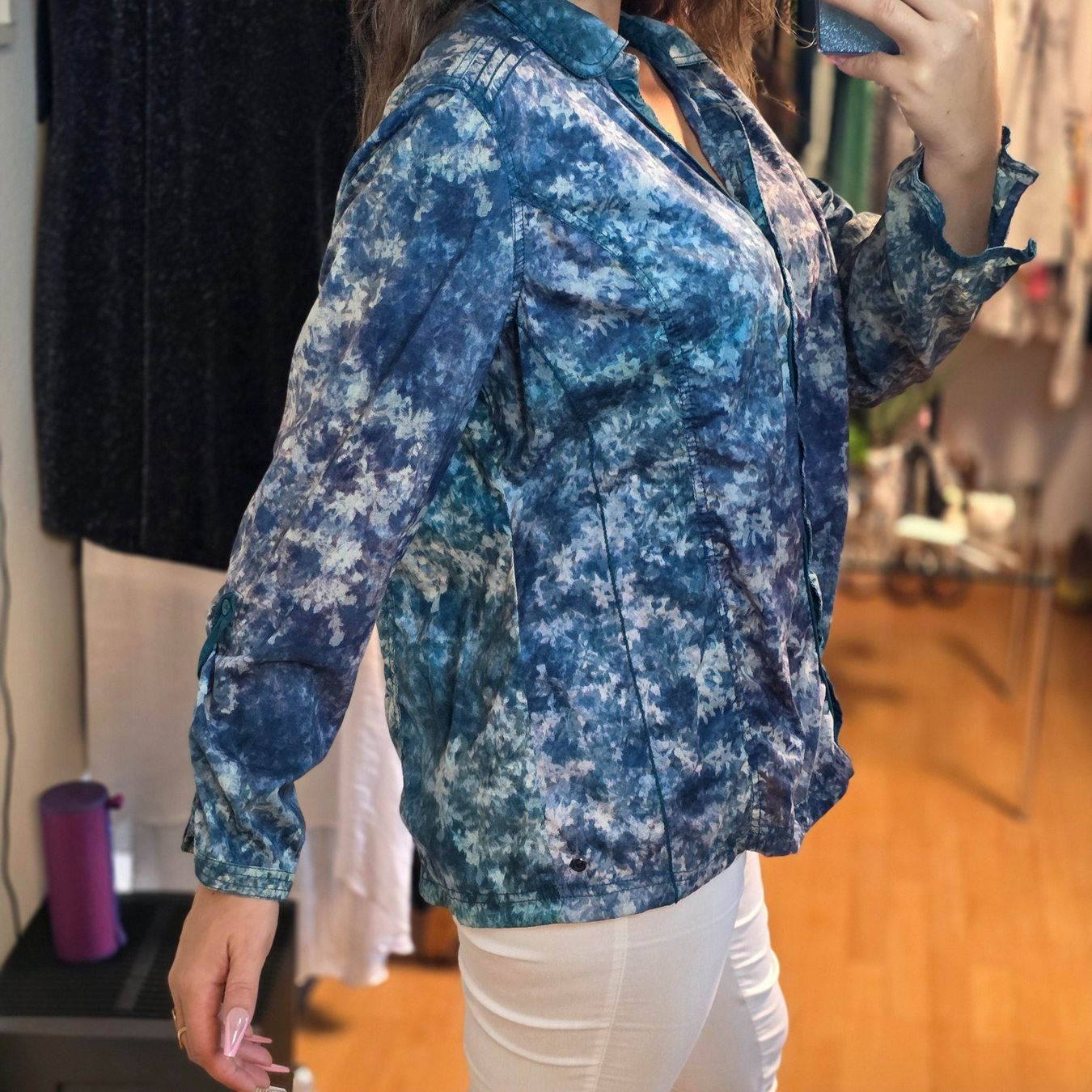 Cecil Camicette: CECIL Bluse XXL 100% Baumwolle neu gewaschen – Nuovo (secondo la descrizione) da Wald ZH venduto da CapLux 2