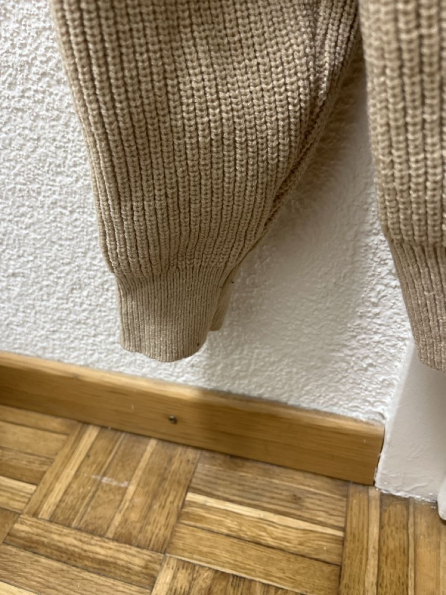 Maglioni & Felpe: Trendiger Strickpullover mit Reissverschluss, Beige, M – Nuovo (secondo la descrizione) da Zuchwil venduto da matsinho 1