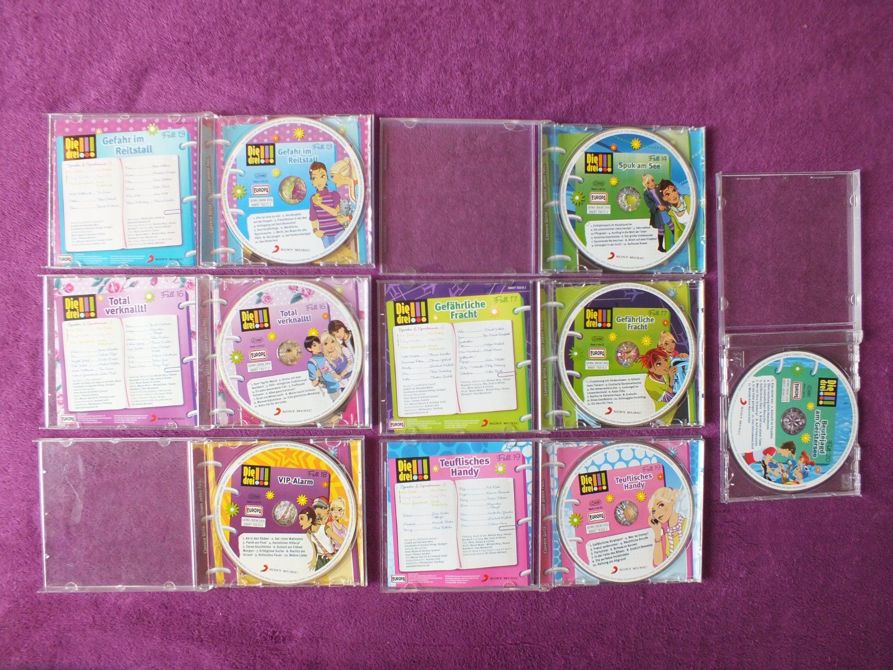 CDs: 7 - Die drei !!! - Hörspiel - CD´s – Gebraucht aus Müllheim Dorf von Seeeule01 7