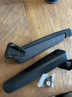 Autositz Armlehne verstellbar PU schwarz 2 Stk. neu