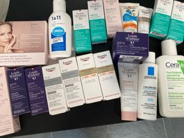Louis Widmer, La Roche-Posay, Eucerin Minis Reiseformat 24x