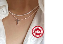Silber 925  Kreuz- Kette verstellbar