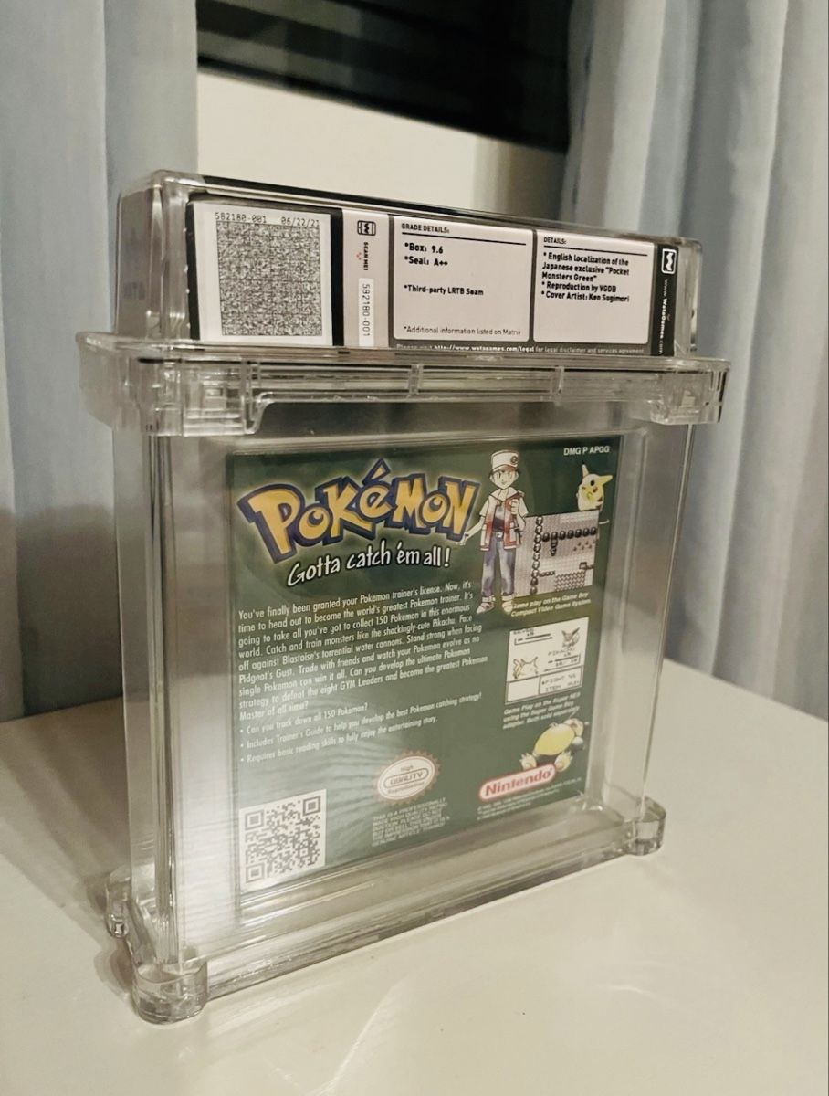 Pokémon Giochi: Pokemon Green Version Gameboy Wata 9.6 A++ – Nuovo e nell'imballaggio originale da Schänis venduto da retail_rover 1