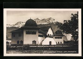 Altdorf, Schiessanlage vor Berggipfeln, 