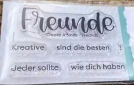 Silikonstempel Jeder sollte Freunde wie dich haben