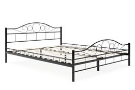 Metallbett160 x 200 cm schwarz