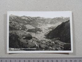 Jaunpass, Simmental, 1948, Poststempel Boltigen