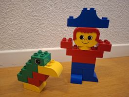 LEGO Duplo 1483 Steineset Matrose und Papagei (Bausteine)