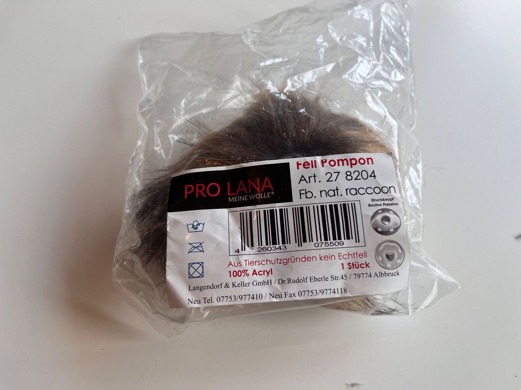 Pro Lana Lana: Kunstfell Pompon Pro Lana – Nuovo e nell'imballaggio originale da Büsserach venduto da bor_s88m 1