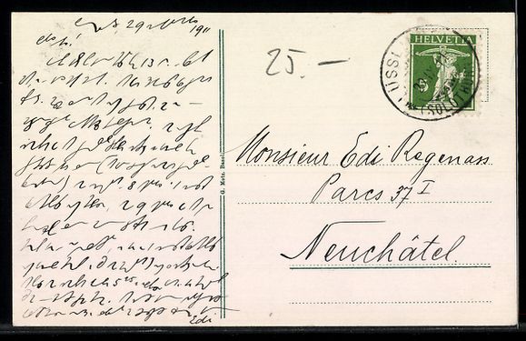 Cartoline postali: AK Solothurn, Partie an der Aare – Usato da Berlin venduto da bartko-reher 1
