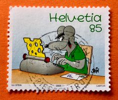 Nr.1158 Maus am Schreibmaschine Sondermarken GESTEMPELT 2005