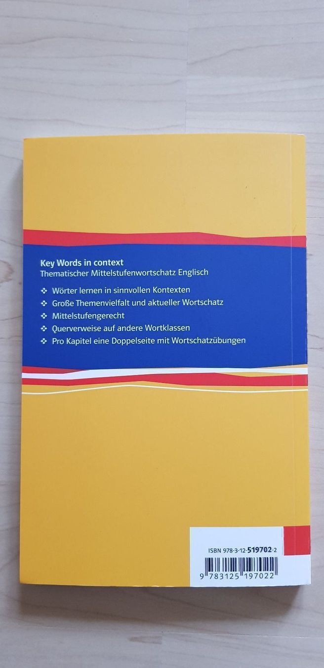Libri: Key Words in context – Nuovo (secondo la descrizione) da Winterthur venduto da Mick77 1