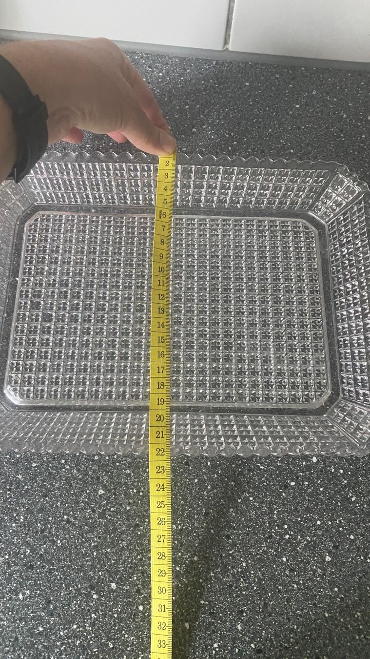 Servierplatten: Kristallplatte – Gebraucht aus luzern von bar_5gtr 1
