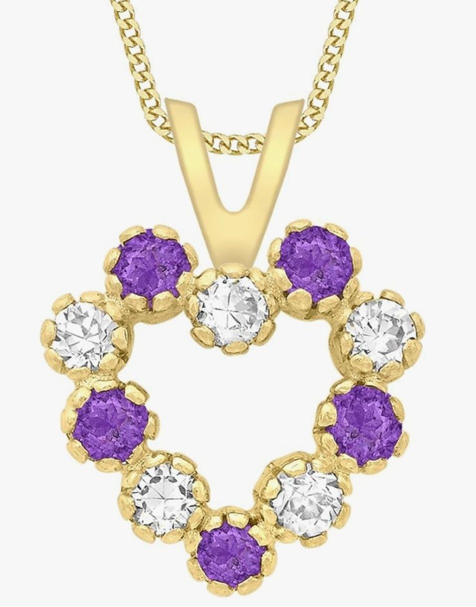 Catenine: Halskette Echtgold und Amethyst – Nuovo e nell'imballaggio originale da Hemmental venduto da Schmuckstudio