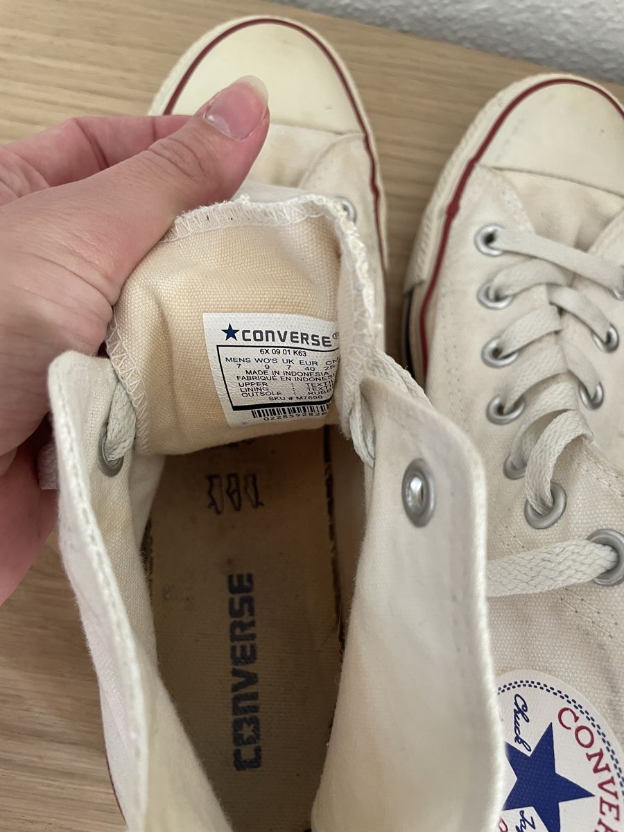 Converse Herrenschuhe: converse high top weiss – Gebraucht aus Zürich von M500ZH 5