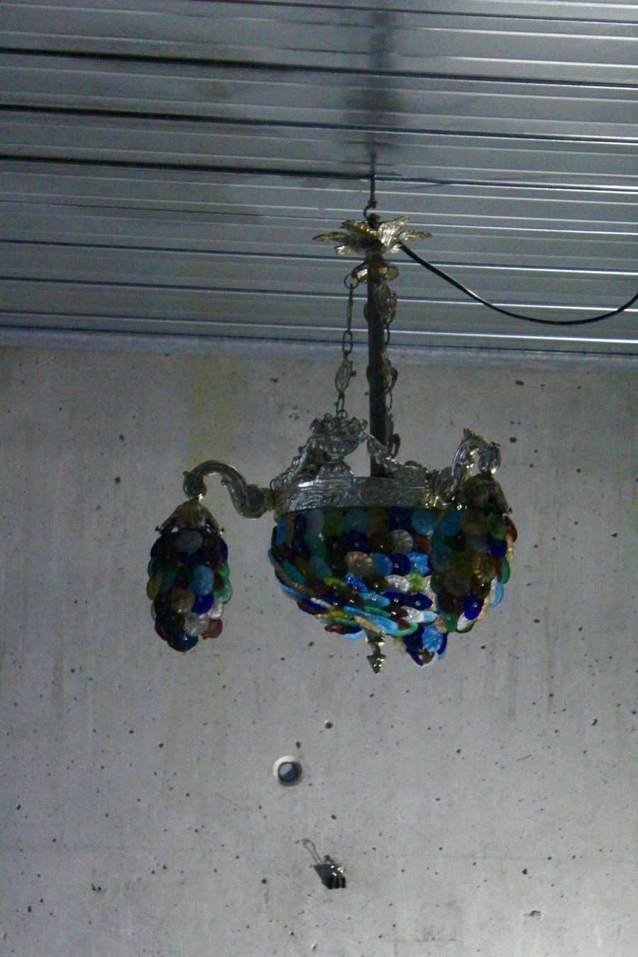 Lampadari & plafoniere: Traumhafter, spanischer Jugendstil - LEUCHTER mit MURANOGLAS – Usato da Bern venduto da kultiges 9
