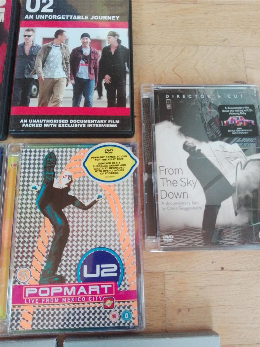 Tutti i DVDs: 9x (U2)  - DVD's (Packet) – Usato da St.Galllen venduto da elkaphone 2