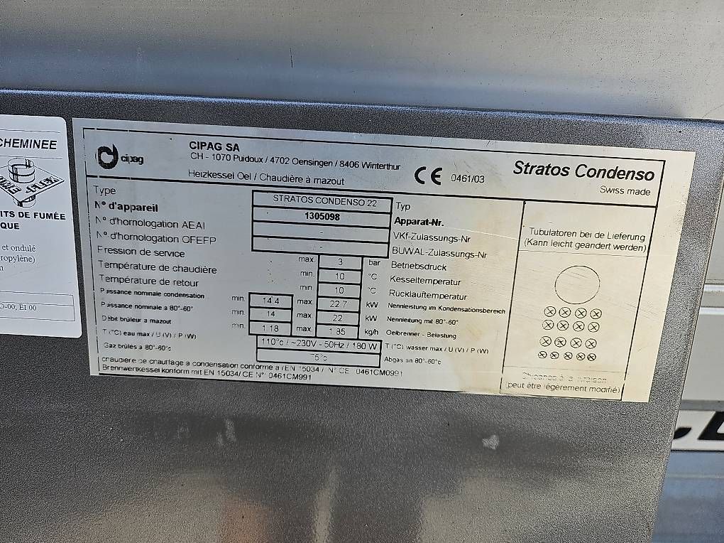 Radiateurs: Strato Condenso – D'occasion à Seigneux par Robin1095 3