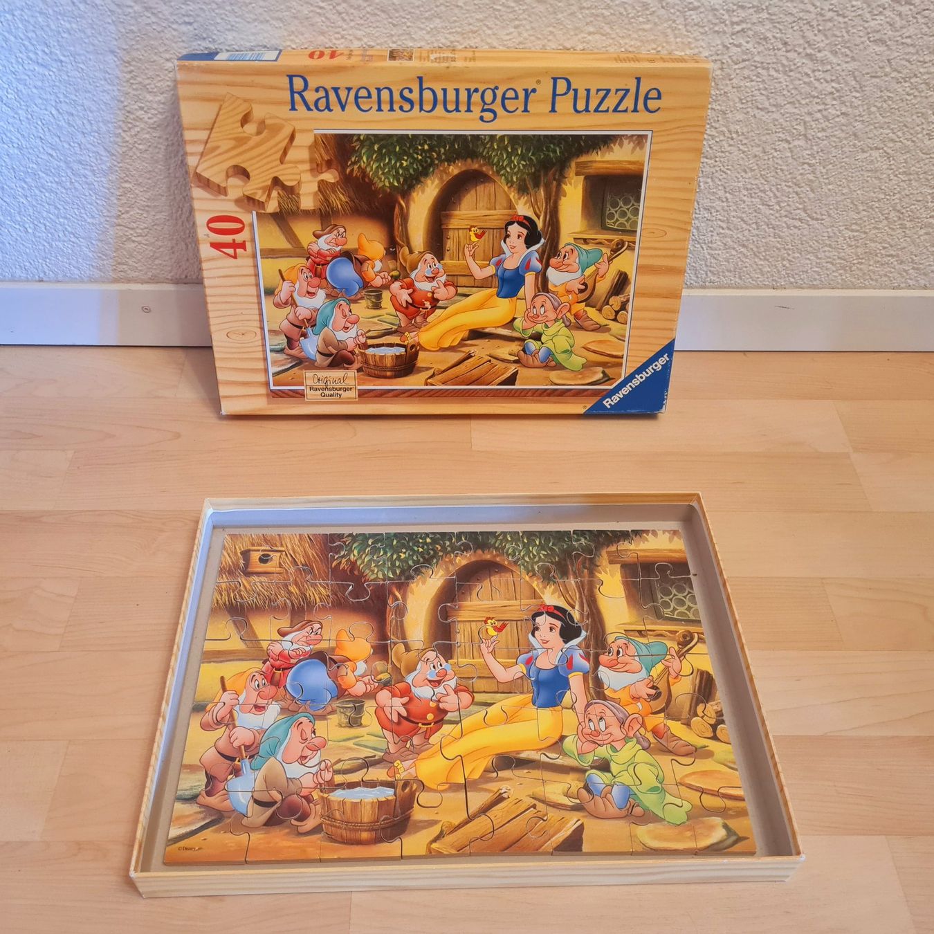 Ravensburger Puzzle: Ravensburger Puzzle 041022 Schneewittchen 40 Teile Holz – Usato da Lyss venduto da waldfee10 1