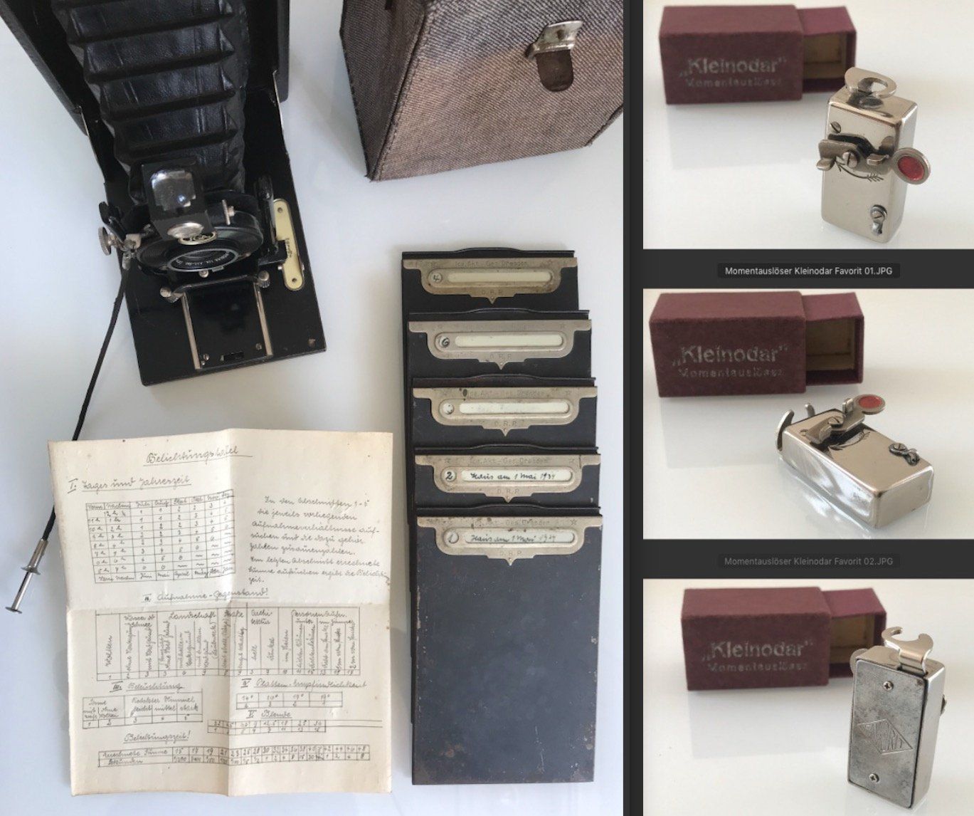 Fotocamera: Kamera Ica Plattenkamera Extra-Rapid-Aplanat - antik – Usato da Zürich venduto da oso04 1