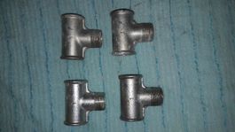 T-Stück, Set 1, 4 Stück