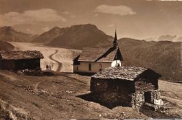 BELALP ob Brig - Gr. Aletschgletscher - 1942