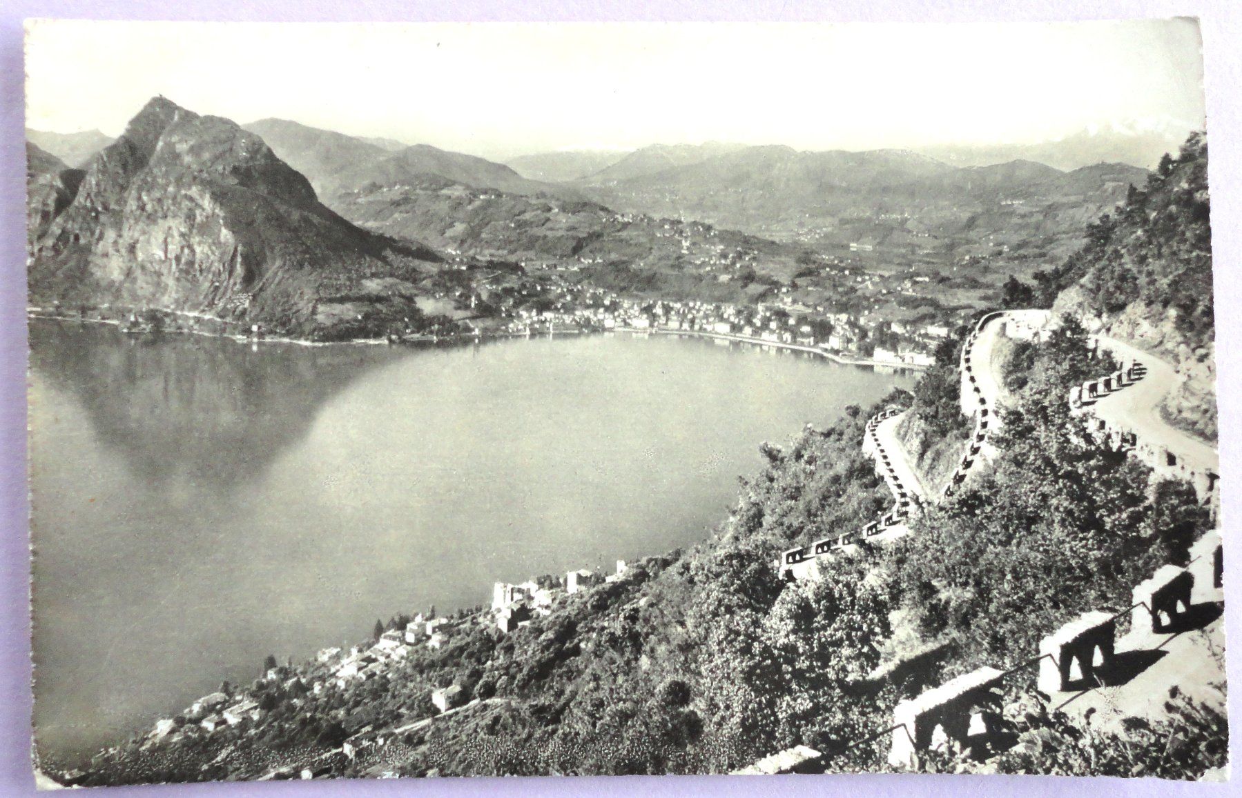 Cartoline postali: Lugano - Mte S. Salvatore e Mte Rosa – Usato da Fétigny venduto da Billy2miny