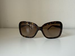 Burberry Sonnenbrille Tortoise mit Check-Muster