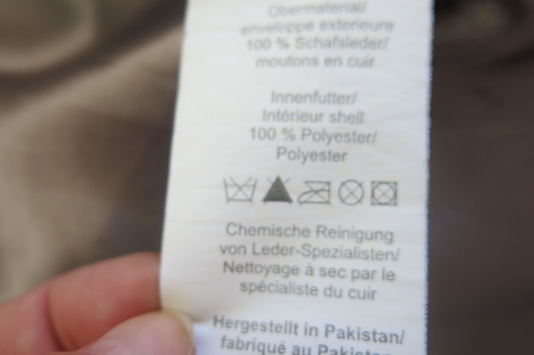 Giacche: NEUE ungetragene echt Lederjacke grau – Nuovo e nell'imballaggio originale da Buchs ZH venduto da Edelschmuck 2