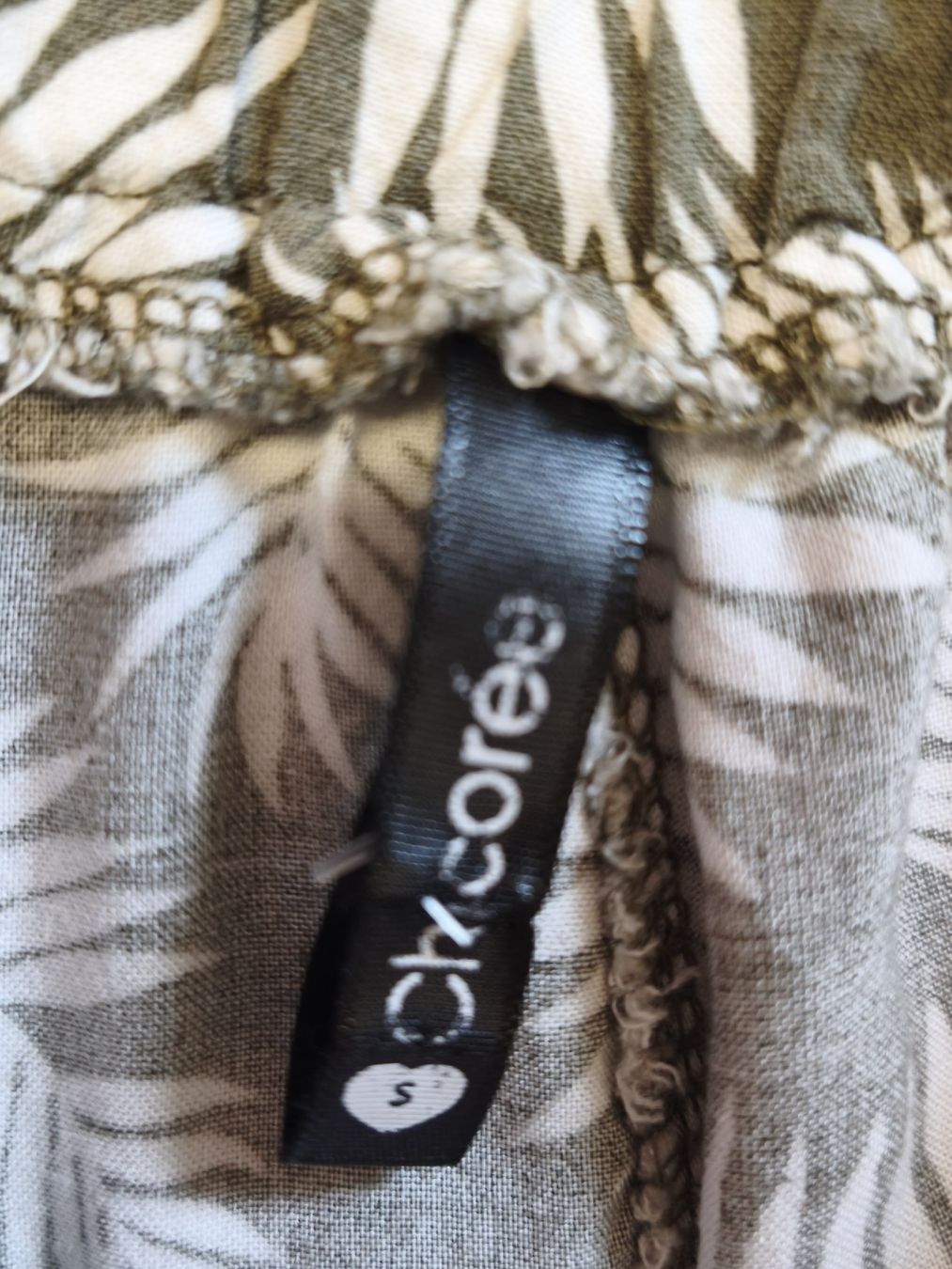 Pantaloni: Chicoree Hosen Grösse S mit Blattmuster – Nuovo (secondo la descrizione) da Emmetten venduto da SecondhandSiska 1