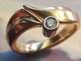 Brillantring aus 18 Karat Verlobungsring