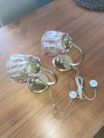 2 Wandlampen, Nachttischlampe, Druckschalter, Lampe