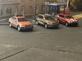 HERPA 1:87 H0  VW,BMW X3,BMW X6