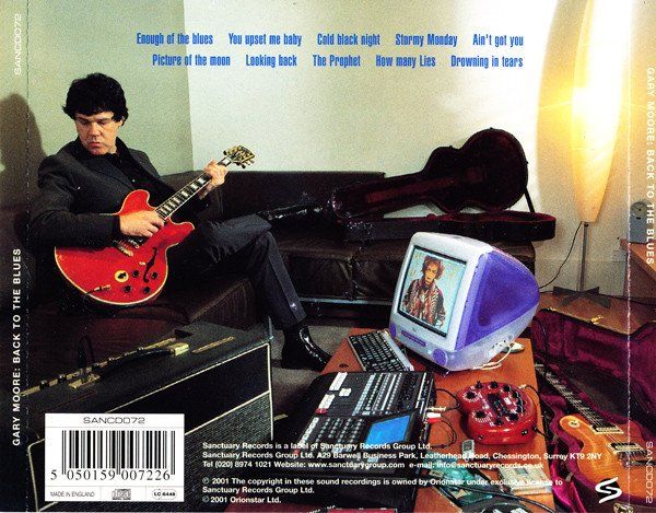 CD: CD Gary Moore - Back to the blues (2001) – Usato da Möriken AG venduto da mineralia 1