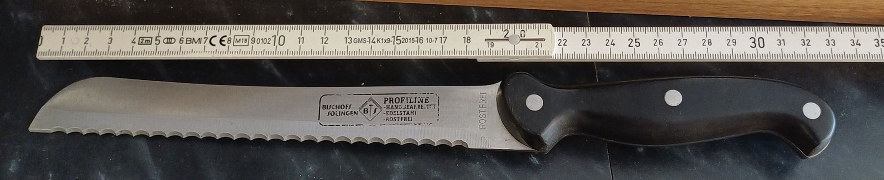 Solingen Coltelli da cucina: Solingen Brot - Messer Holzgriff – Usato da Merenschwand venduto da Brockinell 6