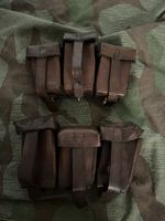 Cartouchières cuir armée allemande Mauser style WW1-WW2