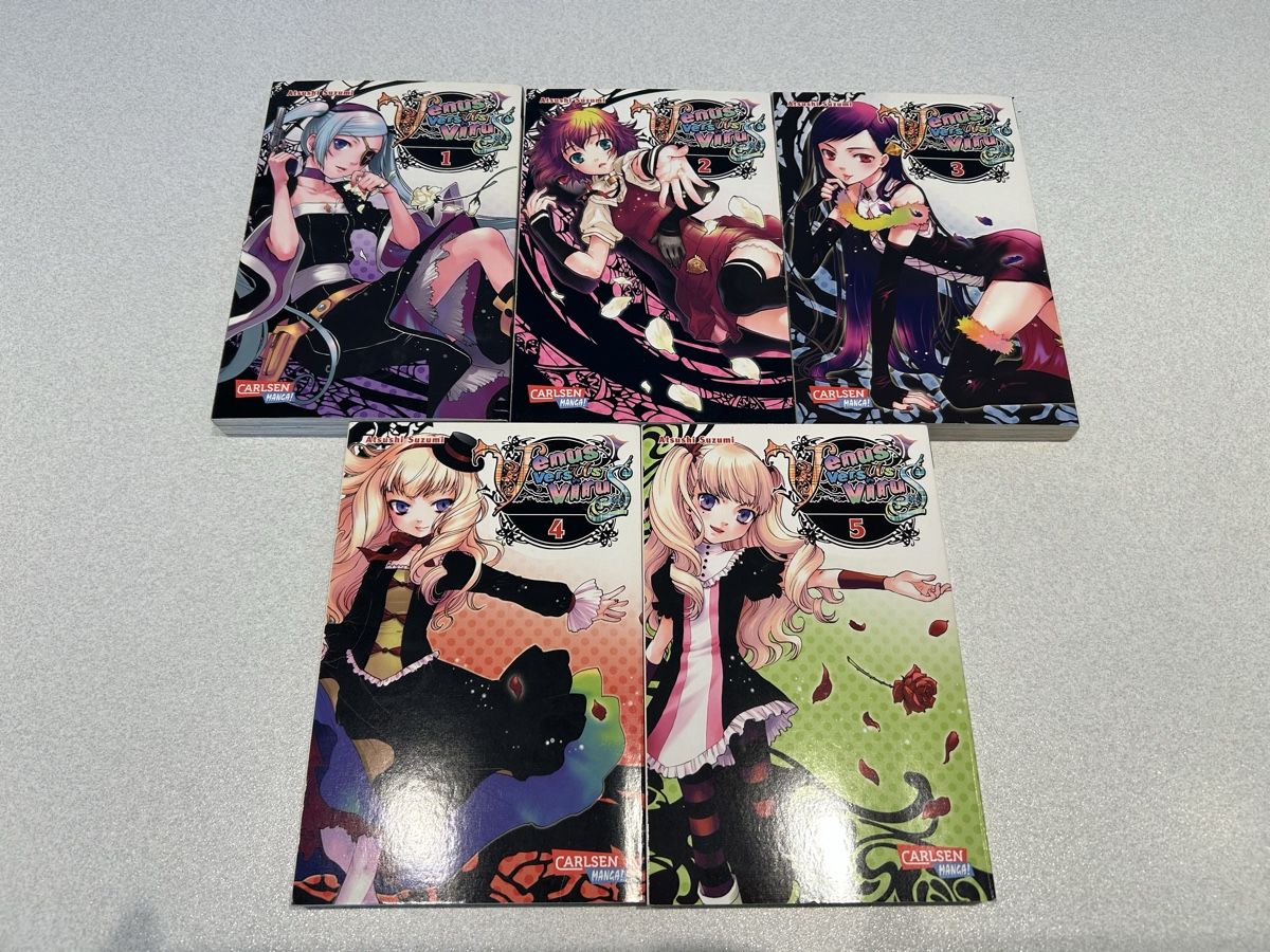 Comics: Venus versus Virus Manga 1-5 – Gebraucht aus Leuggern von Dragon_Liz