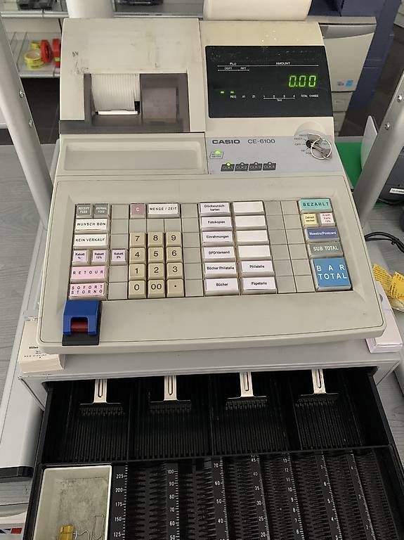 Caisses enregistreuses: Casio Kasse elektrisch CE 6100 – D'occasion à Winterthur par monika.christen28