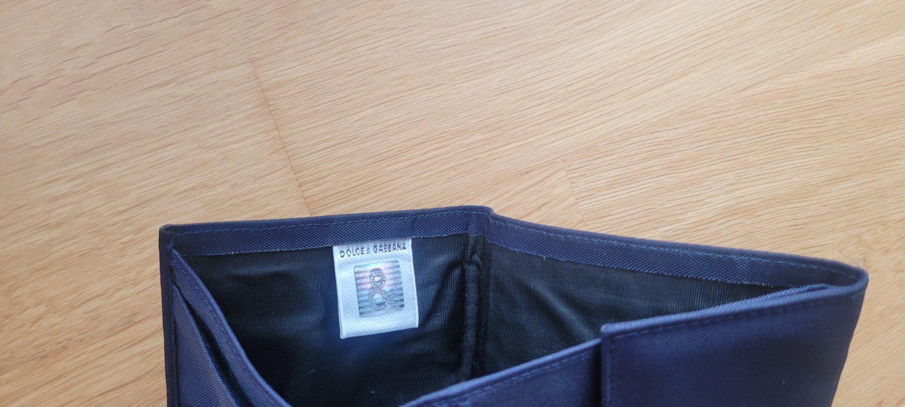 Dolce & Gabbana Portamonete: Portemonnaie dunkelblau D&G – Usato da Schwyz venduto da Vesparider01 5