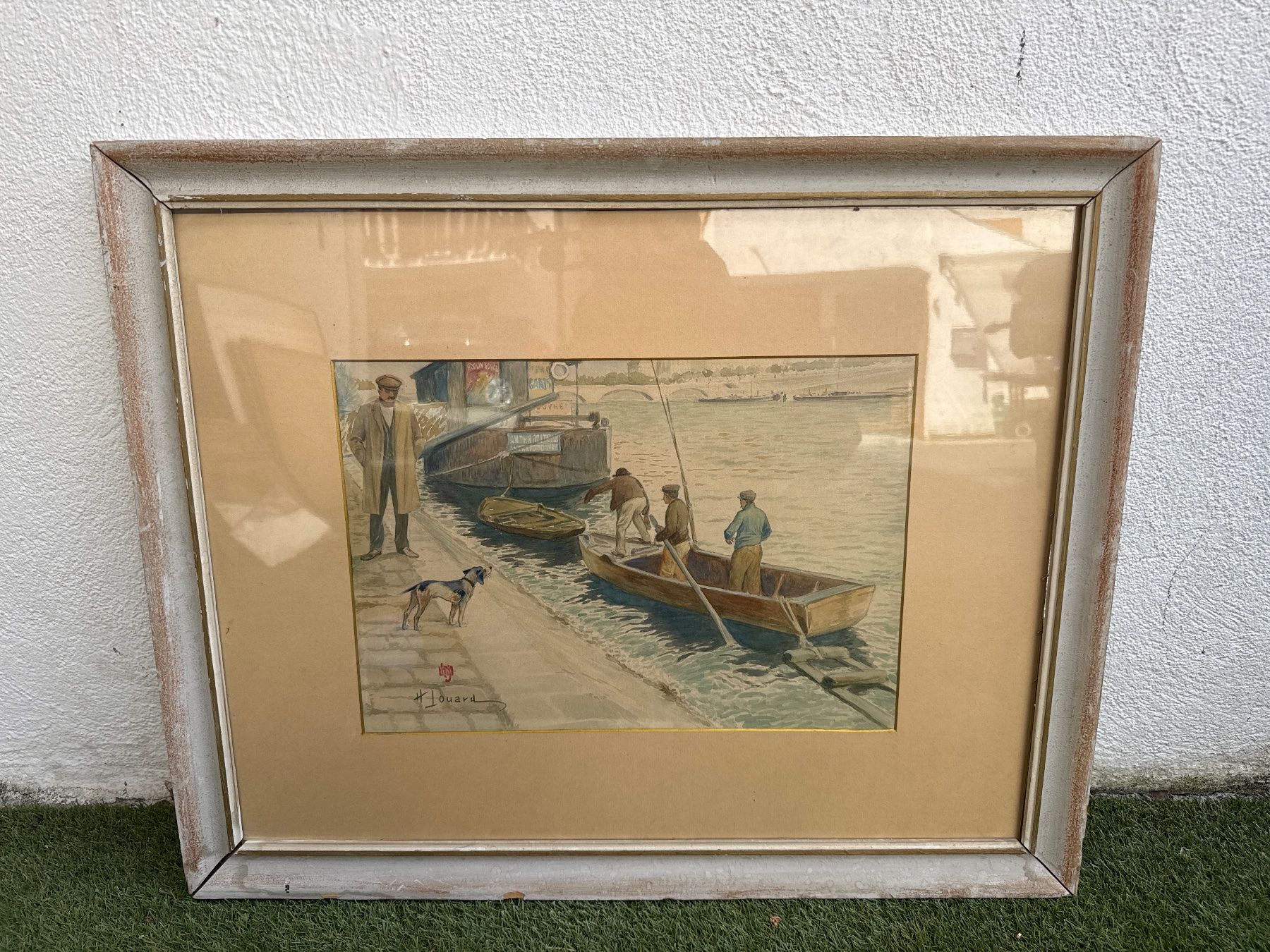 Dipinti: Superbe aquarelle signée Henri Jouard – Usato da Erde venduto da CBarts