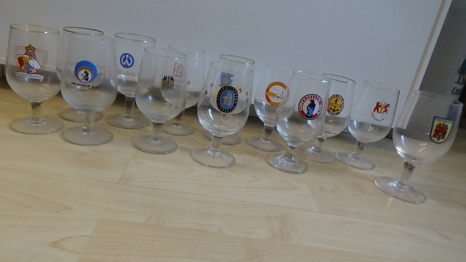 Bicchieri: Biergläser von CH Brauereien – Usato da Wiedlisbach venduto da Bobesch10 1