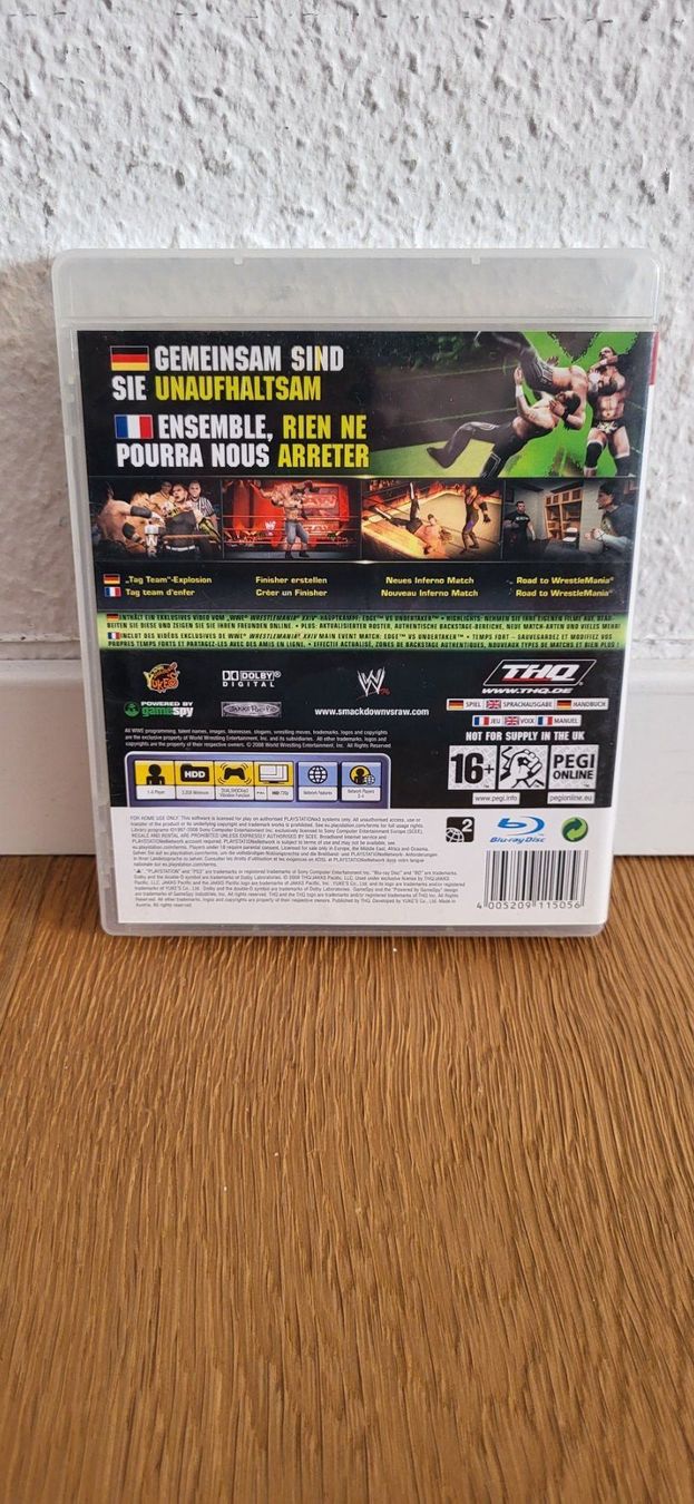 Sony Giochi: PS3 - Smack Down vs Raw 2009 – Usato da Münsingen venduto da DigitaleSpielecke 1