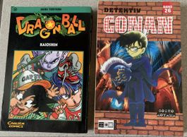Dragonball und Conan Comics