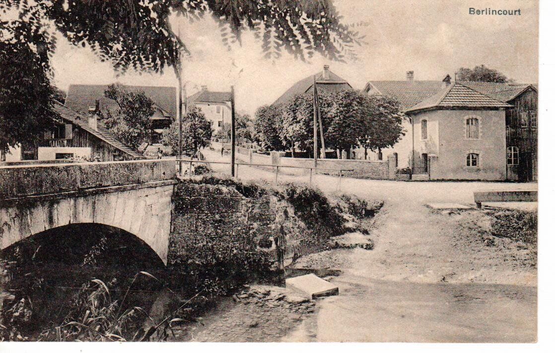 Cartoline postali: Berlincourt  1919 – Usato da Wolhusen venduto da Curver9