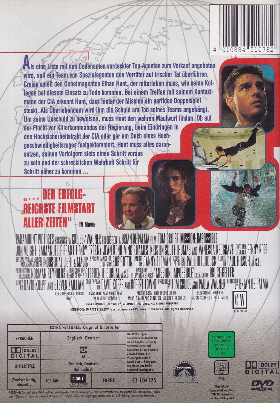 Tutti i DVDs: DVD ab Fr. 1.-, Mission Impossible – Usato da Lausen venduto da Mondeo10628 1